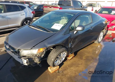 2012 Honda Civic Lx from USA, damaged, VIN 2HGFG3B5XCH543468